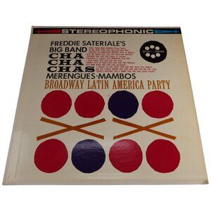 Freddie Sateriale Big Band Cha Chas Merengues Mambos (LP Stereo) Spinorama S22